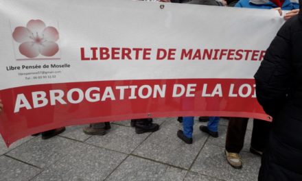 A Strasbourg, on défile contre des casseurs… de démocratie !