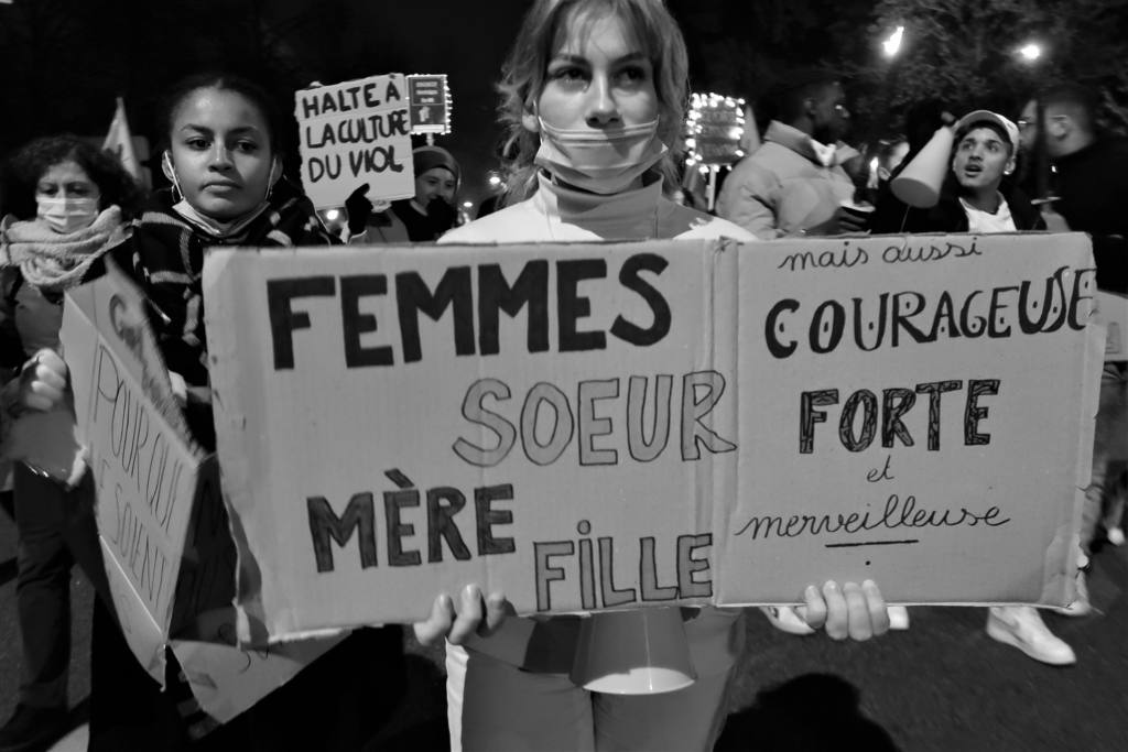 [Portfolio] A Mulhouse, une marche nocturne contre les violences sexistes et sexuelles