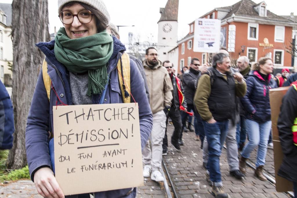 [Vidéo et photos] Manifestations contre la réforme des retraites : record battu à Mulhouse, avec plus de 10.000 manifestants !