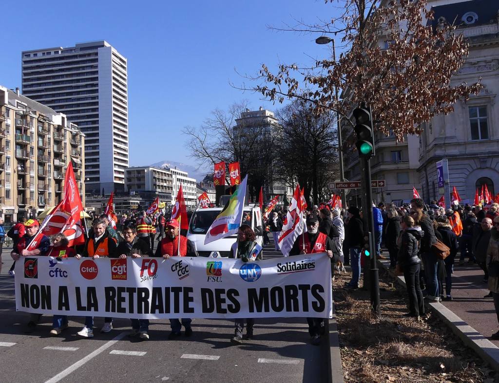 Réforme des retraites : plus de 3500 manifestants à Mulhouse. L’intersyndicale du 68 interpelle les parlementaires du sud-Alsace